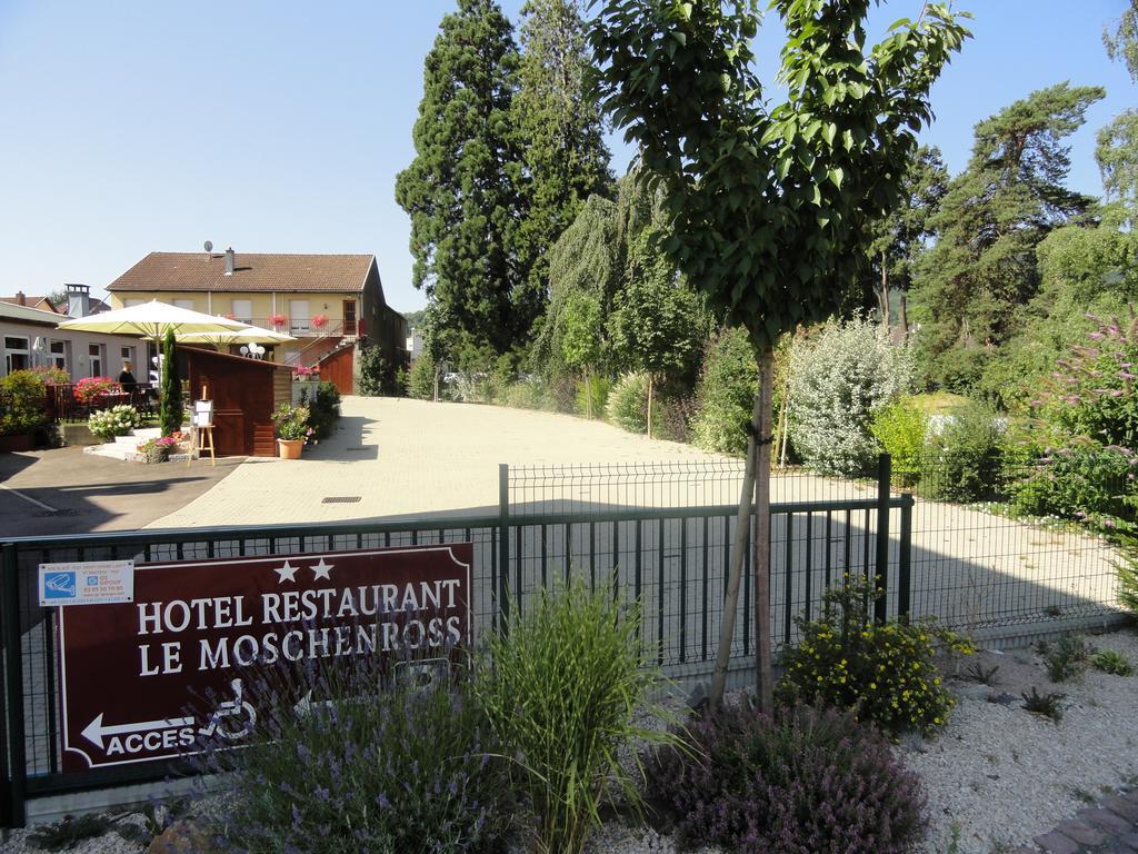 Hotel Restaurant Le Moschenross Thann Exterior foto