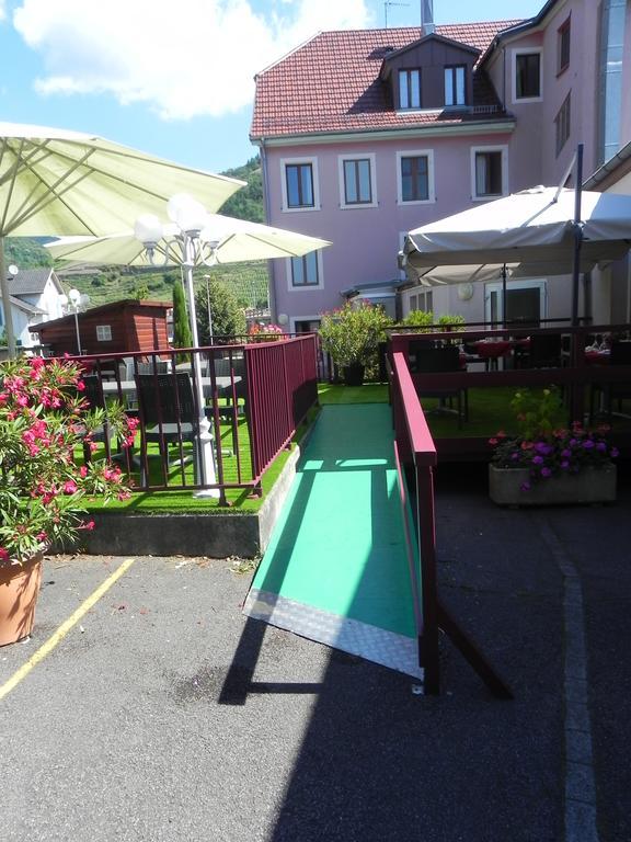 Hotel Restaurant Le Moschenross Thann Exterior foto